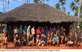 John Warner School Visit to Tanzania image